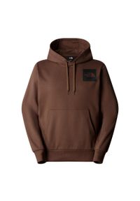 Bluza The North Face Fine. Kolor: brązowy