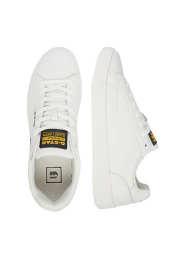 G-Star RAW - G-Star Raw Sneakersy CEO-JASPER-01 Biały. Kolor: biały. Materiał: skóra
