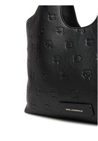 Karl Lagerfeld - KARL LAGERFELD Torebka A3W30302 Czarny. Kolor: czarny. Materiał: skórzane #7