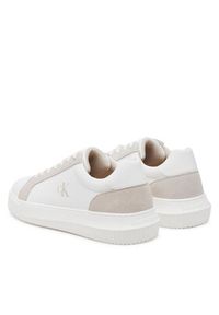 Calvin Klein Jeans Sneakersy Chunky Cupsole Mg Canvas YM0YM01219 Biały. Kolor: biały. Materiał: materiał #4