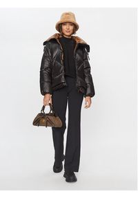 Deha Kurtka puchowa D93581 Czarny Regular Fit. Kolor: czarny. Materiał: puch, syntetyk #4