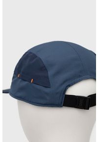 Peak Performance czapka z daszkiem Blocked kolor granatowy wzorzysta. Kolor: niebieski. Materiał: materiał #2