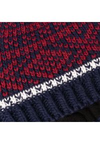 Zimowa czapka PaMaMi - Granatowy. Kolor: niebieski. Materiał: poliamid, akryl. Sezon: zima #2