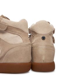 Steve Madden Sneakersy Mustang 11004987 Beżowy. Kolor: beżowy. Materiał: skóra, zamsz #5