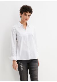 bonprix - Bluzka koszulowa. Kolor: biały #1