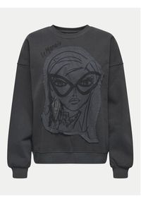 only - ONLY Bluza Collie 15337366 Szary Regular Fit. Kolor: szary. Materiał: bawełna, syntetyk #7