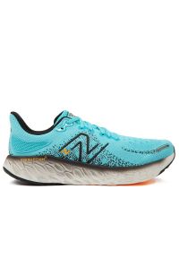 Buty New Balance Fresh Foam 1080 v12 M1080R12 - niebieskie. Kolor: niebieski. Materiał: guma. Sport: fitness, bieganie