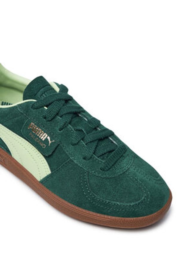 Puma Sneakersy Palermo Jr 397271 13 Zielony. Kolor: zielony. Materiał: materiał