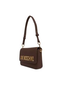 Love Moschino - LOVE MOSCHINO Torebka JC4023PP1NKD0301 Brązowy. Kolor: brązowy. Materiał: skórzane #5