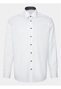 Eterna Koszula 4060/X14P Biały Modern Fit. Kolor: biały. Materiał: bawełna