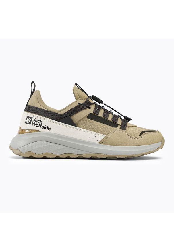 Buty damskie Jack Wolfskin Dromoventure Athletic Low. Kolor: beżowy. Styl: sportowy