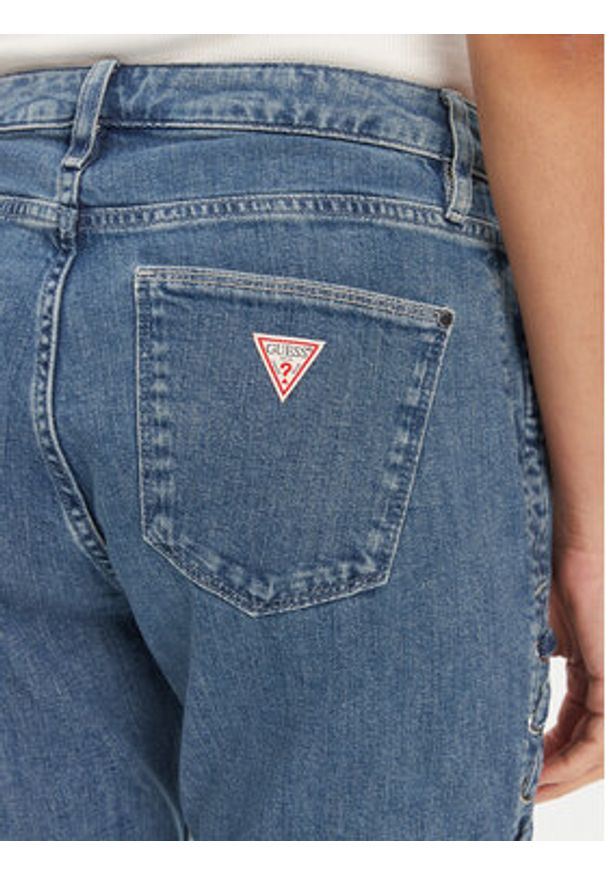 Guess Jeansy W5GA1E D4H7C Niebieski Boot Fit. Kolor: niebieski