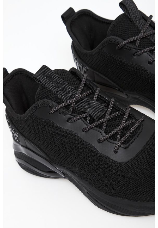 Plein Sport - Sneakersy męskie Runner PS Fly Knit PLEIN SPORT