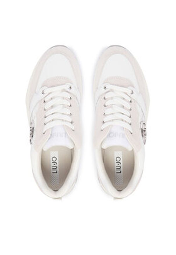 Liu Jo Sneakersy Eva 06 BF5035 PX740 Biały. Kolor: biały. Materiał: zamsz, skóra