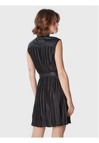 DKNY Sukienka z imitacji skóry DD2G4164 Czarny Regular Fit. Kolor: czarny. Materiał: syntetyk #2