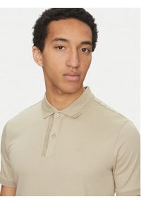 Calvin Klein Polo K10K114135 Szary Regular Fit. Typ kołnierza: polo. Kolor: szary. Materiał: bawełna