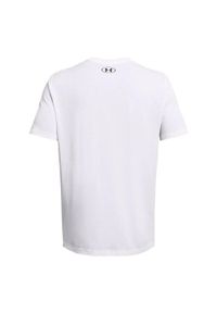Under Armour - T-shirt Męski Logo Sportstyle. Kolor: biały. Sport: turystyka piesza
