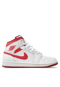 Nike Sneakersy Air Jordan 1 Mid Se FJ3458 160 Biały. Kolor: biały. Materiał: skóra. Model: Nike Air Jordan