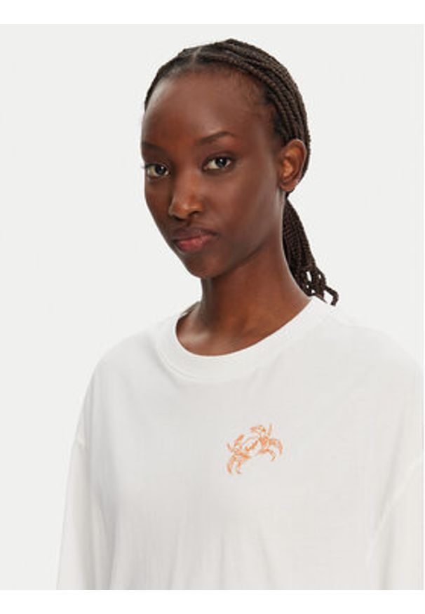 BOSS T-Shirt C_Eboyfriend_4 50540441 Biały Oversize. Kolor: biały. Materiał: bawełna