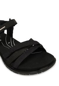 ecco - ECCO Sandały Offroad Roam W 85330351052 Czarny. Kolor: czarny. Materiał: skóra, nubuk