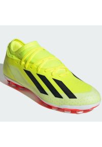 Adidas - Buty adidas X Crazyfast League 2G/3G M IF0677 żółte. Kolor: żółty. Materiał: materiał, syntetyk. Szerokość cholewki: normalna #3