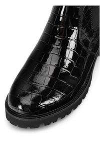 Remonte Botki D8684-03 Czarny. Kolor: czarny. Materiał: skóra #4