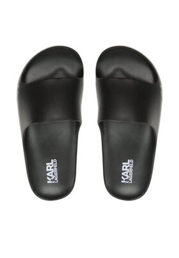 Karl Lagerfeld - KARL LAGERFELD Klapki KL86000 Czarny. Kolor: czarny