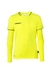 UHLSPORT - Dzieci Dres Piłka nożna Uhlsport Żółty. Kolor: żółty, wielokolorowy, czarny. Materiał: dresówka. Styl: młodzieżowy #1