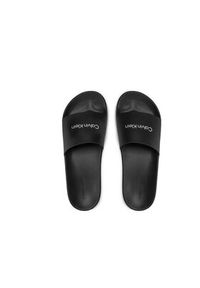 Calvin Klein Jeans Klapki Pool Slide HM0HM00455 Czarny. Kolor: czarny