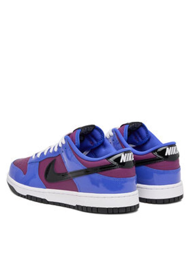 Nike Sneakersy Dunk Low Retro SE IB6400 400 Fioletowy. Kolor: fioletowy. Materiał: skóra
