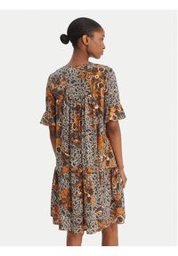 Weekend Max Mara Sukienka codzienna Fuoco 2615621072 Granatowy Regular Fit. Okazja: na co dzień. Kolor: niebieski. Materiał: bawełna. Typ sukienki: proste. Styl: casual #2