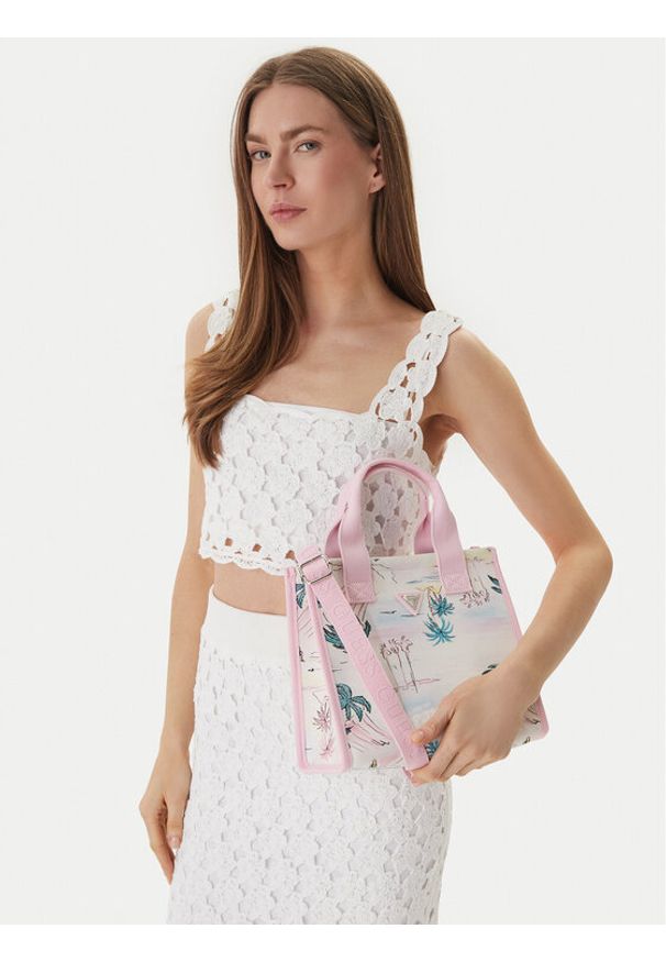 Guess Torebka J6GZ23 WO760 Różowy. Kolor: różowy