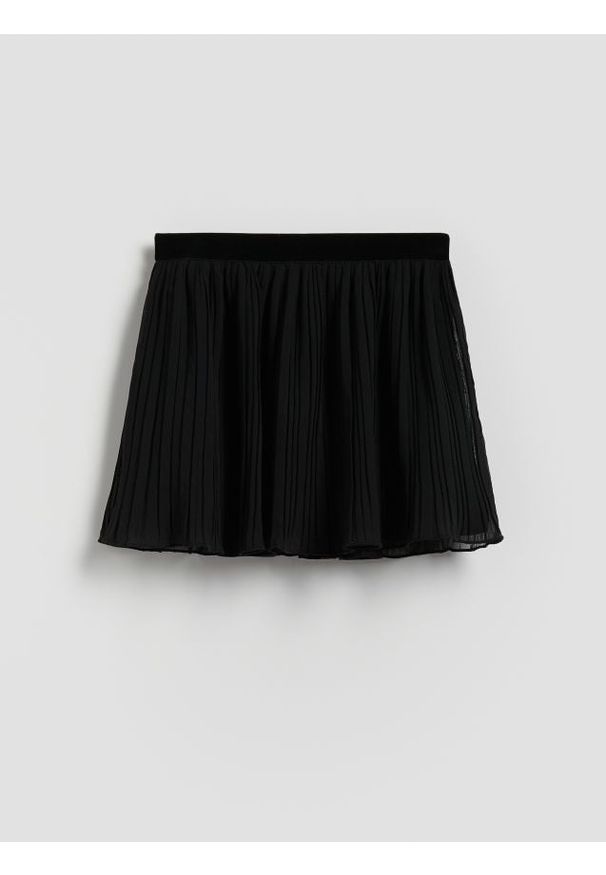 Reserved - Tiulowa spódnica - czarny. Kolor: czarny. Materiał: tiul