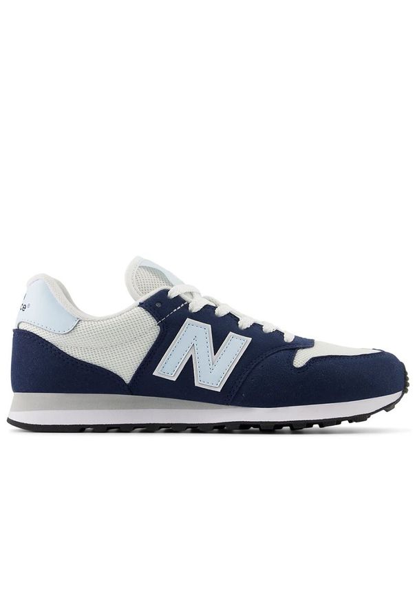 Buty New Balance GW500ADW - granatowe. Okazja: na co dzień. Kolor: niebieski. Materiał: syntetyk, tworzywo sztuczne, skóra, materiał. Szerokość cholewki: normalna