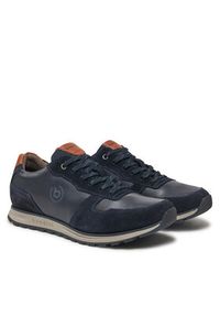 Bugatti Sneakersy Cirino 333A021L1459 Granatowy. Kolor: niebieski. Materiał: skóra #3
