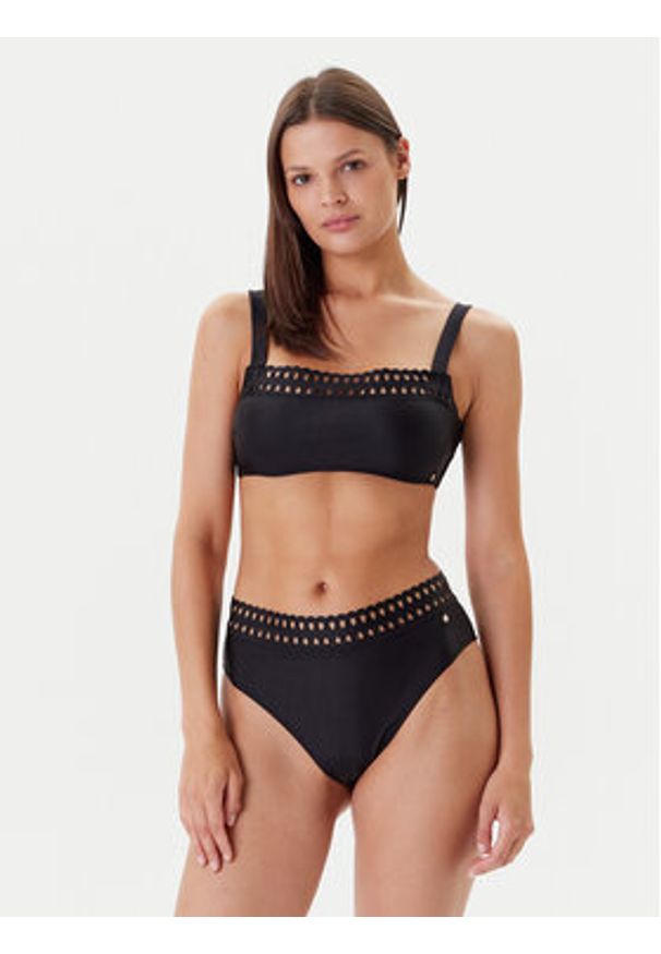 BOSS Góra od bikini 50540664 Czarny. Kolor: czarny