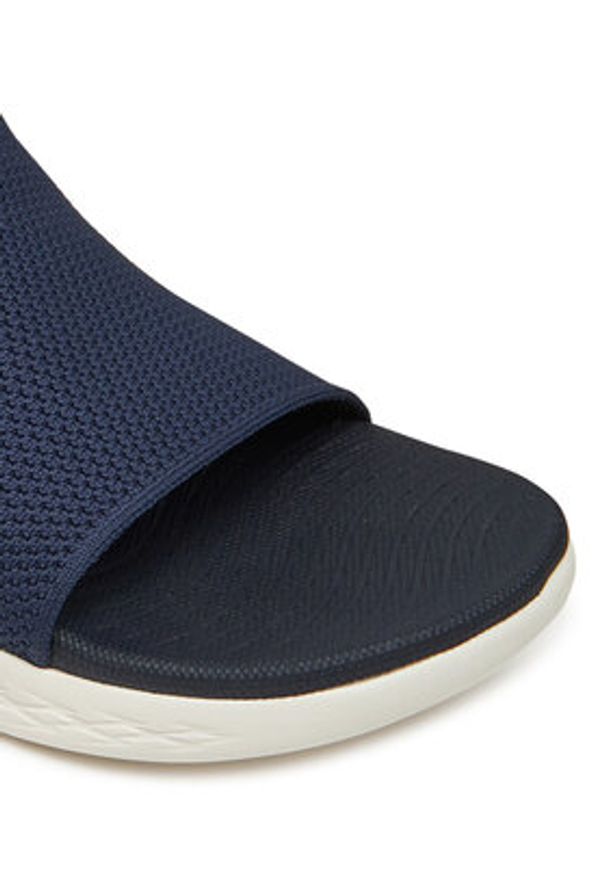 skechers - Skechers Klapki On-The-Go 600-Oceanside 140003/NVY Granatowy. Kolor: niebieski. Materiał: materiał