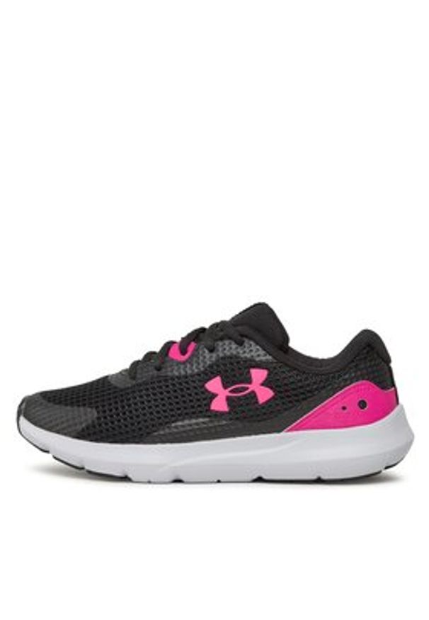 Under Armour Buty do biegania Ua W Surge 3 3024894-004 Czarny. Kolor: czarny. Materiał: materiał