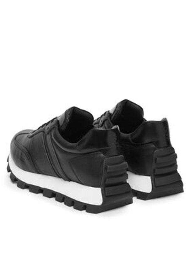 Fabi Sneakersy FU1406.BM0CO275P48N Czarny. Kolor: czarny. Materiał: skóra