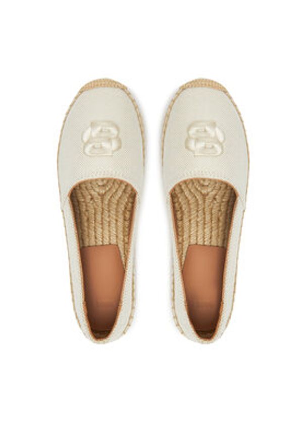 BOSS Espadryle Madeira 50542336 Beżowy. Kolor: beżowy. Materiał: materiał
