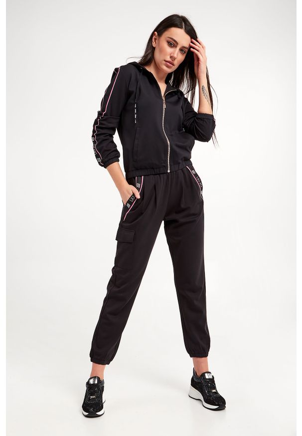 Liu Jo Sport - Bluza LIU JO SPORT. Typ kołnierza: kaptur. Styl: sportowy