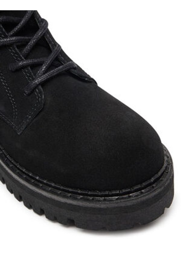 Tommy Jeans Trzewiki Urban EN0EN02630 Czarny. Kolor: czarny. Materiał: skóra, zamsz