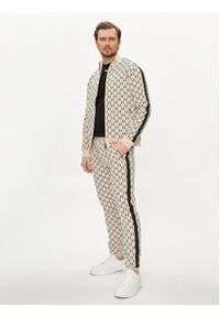 Karl Lagerfeld - KARL LAGERFELD Spodnie dresowe 705077 542951 Beżowy Regular Fit. Kolor: beżowy. Materiał: bawełna #5