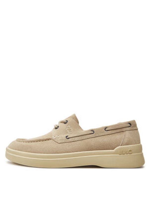 Liu Jo Półbuty Duke 04 7B4015 PX002 Beżowy. Kolor: beżowy. Materiał: zamsz, skóra
