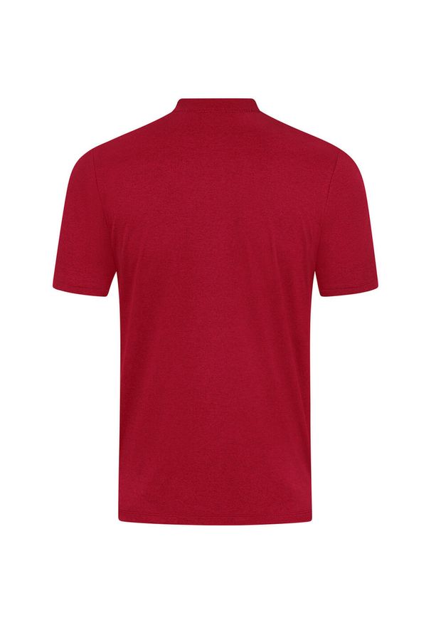 Polo Jako Pro Casual. Typ kołnierza: polo. Kolor: czerwony. Sport: piłka nożna