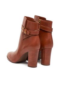 Lauren Ralph Lauren - LAUREN RALPH LAUREN Botki 802974475001 Brązowy. Kolor: brązowy. Materiał: skóra #5