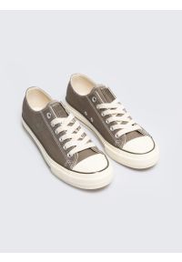 Big-Star - Trampki męskie niskie khaki RR174617 303. Okazja: na spacer, do pracy, na co dzień. Wysokość cholewki: przed kostkę. Kolor: zielony. Materiał: materiał. Szerokość cholewki: normalna. Styl: elegancki, casual, klasyczny #3