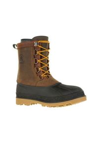 Buty do chodzenia męskie Kamik Winterstiefel William 2. Wysokość cholewki: za kostkę. Kolor: brązowy. Materiał: materiał, skóra, syntetyk. Szerokość cholewki: normalna. Sport: turystyka piesza