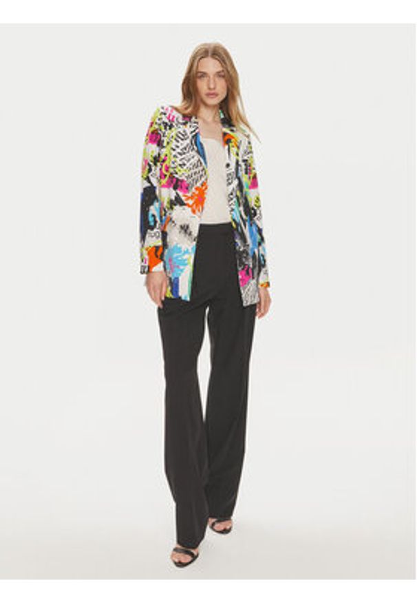 Joseph Ribkoff Marynarka 241302 Kolorowy Relaxed Fit. Materiał: syntetyk. Wzór: kolorowy