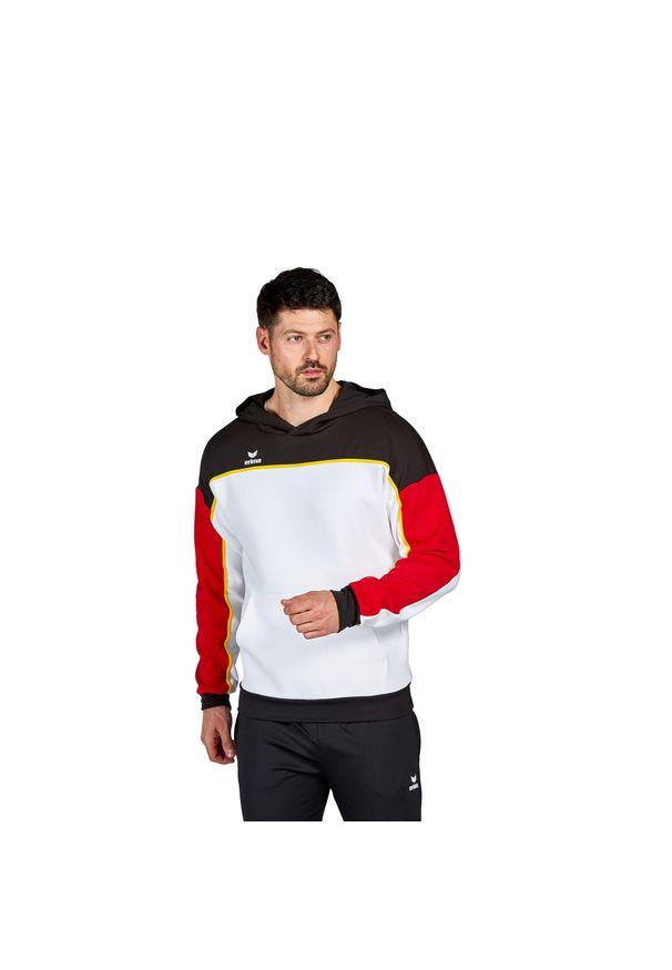 ERIMA - Sweat z kapturem Erima Change. Okazja: na co dzień. Typ kołnierza: kaptur. Kolor: wielokolorowy, biały, czarny. Materiał: polar. Styl: casual